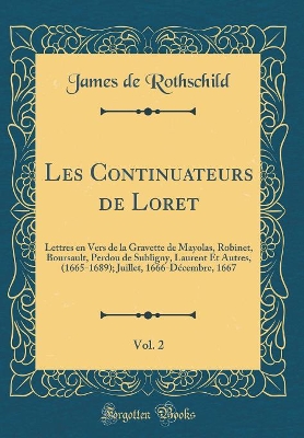 Book cover for Les Continuateurs de Loret, Vol. 2
