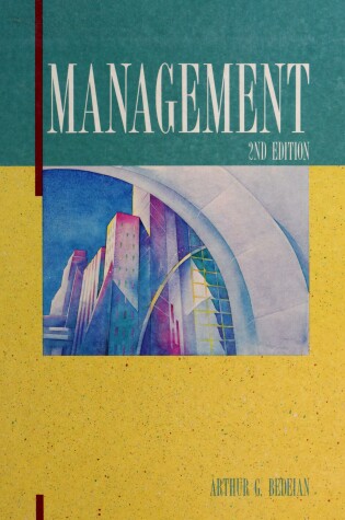 Cover of Bedeian Management 2e