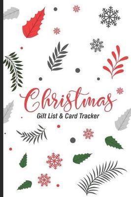 Book cover for Christmas Gift List & Card Tracker
