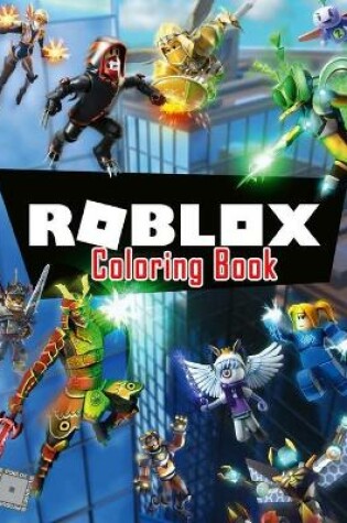 Cover of Roblox coloring book