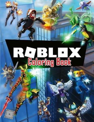 Book cover for Roblox coloring book