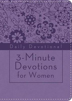 Book cover for 3-Minute Devotions for Women