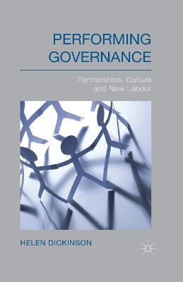 Book cover for Performing Governance