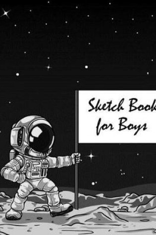 Cover of Sketch Book for Boys