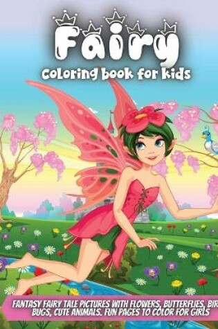 Cover of Fairy Coloring Book For Kids