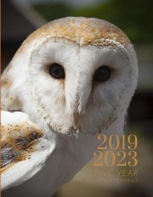 Book cover for 2019-2023 Five Year Planner Nocturnal Owl Gratitude Monthly Schedule Organizer