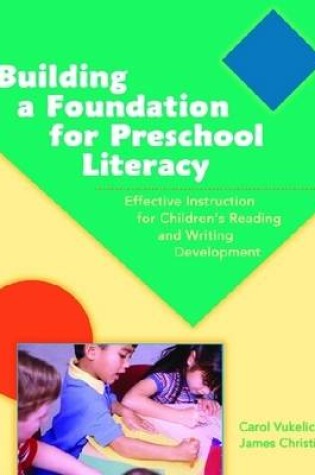 Cover of Building a Foundation for Preschool Literacy