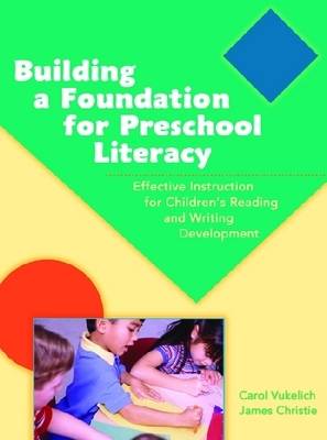Book cover for Building a Foundation for Preschool Literacy