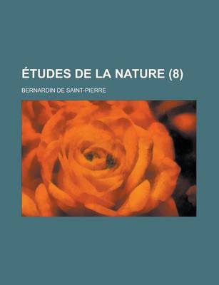 Book cover for Etudes de La Nature (8)