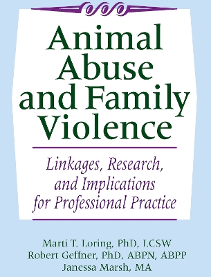 Book cover for Animal Abuse and Family Violence