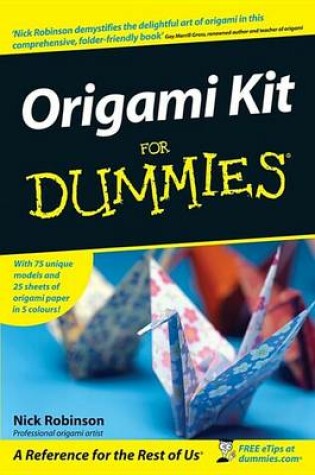 Cover of Origami Kit For Dummies