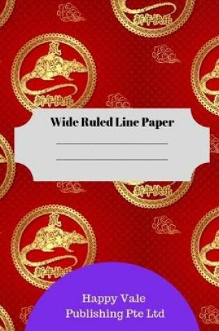 Cover of 2020 Rat New Year Theme Wide Ruled Line Paper