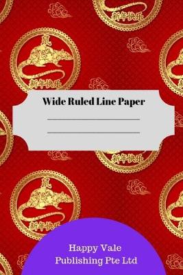 Book cover for 2020 Rat New Year Theme Wide Ruled Line Paper