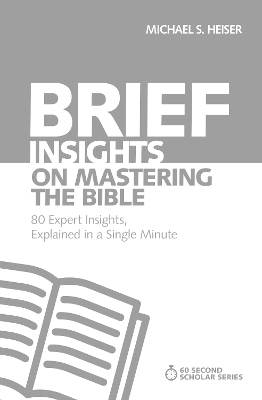Book cover for Brief Insights on Mastering the Bible