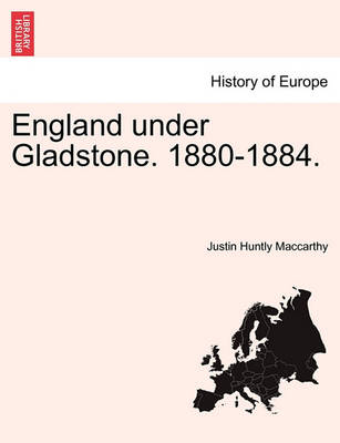 Book cover for England Under Gladstone. 1880-1884.