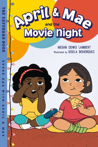 Book cover for April & Mae and the Movie Night