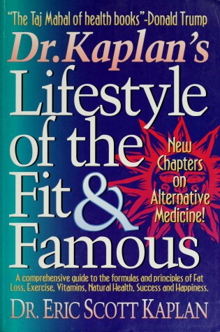 Cover of Dr. Kaplan's Lifestyle of the Fit & Famous