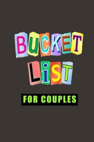 Cover of Bucket List for Couples