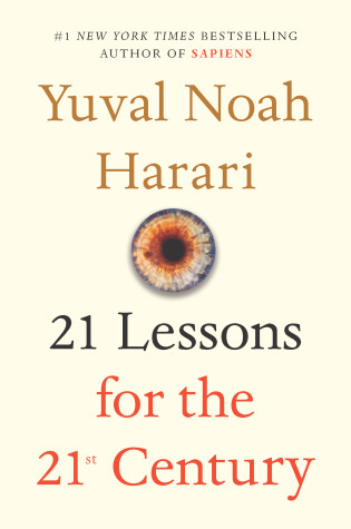 Book cover for 21 Lessons for the 21st Century