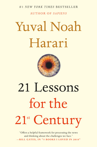 Cover of 21 Lessons for the 21st Century