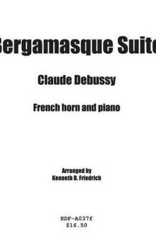 Cover of Bergamasque Suite - horn and piano
