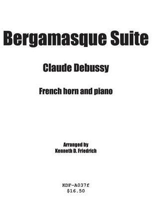 Book cover for Bergamasque Suite - horn and piano