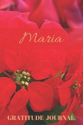 Book cover for Maria Gratitude Journal