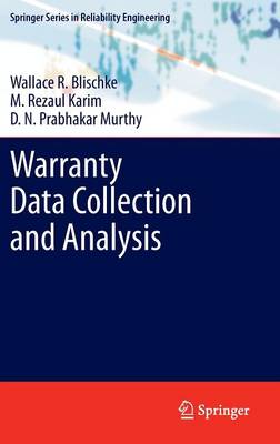 Cover of Warranty Data Collection and Analysis