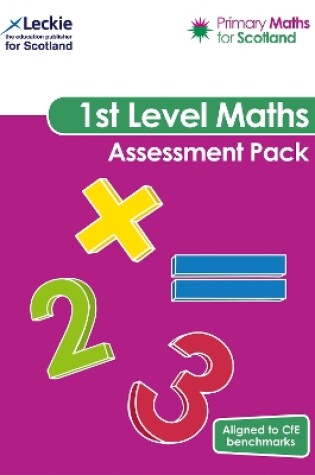 Cover of Primary Maths for Scotland First Level Assessment Pack