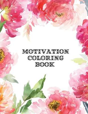 Book cover for Motivation Coloring Book