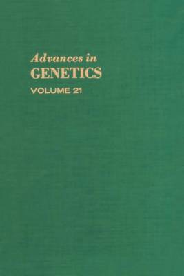 Book cover for Advances in Genetics