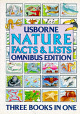 Book cover for Usborne Nature Facts and Lists