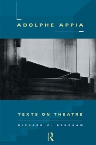 Cover of Adolphe Appia