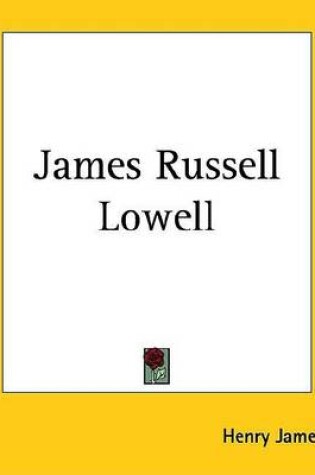 Cover of James Russell Lowell