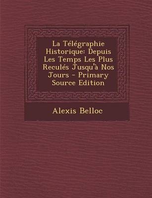 Book cover for La Telegraphie Historique