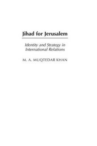 Cover of Jihad for Jerusalem