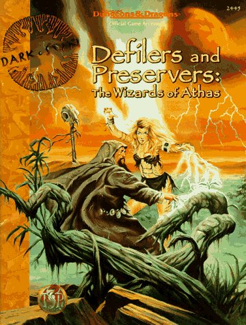 Book cover for The Wizards of Athas