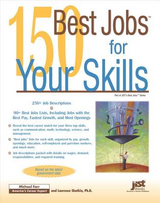 Book cover for 150 Best Jobs for Your Skills 1e PDF