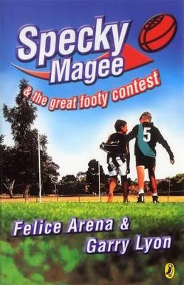 Book cover for Specky Magee & the Great Footy Contest