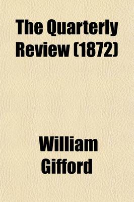 Book cover for The Quarterly Review (Volume 133)