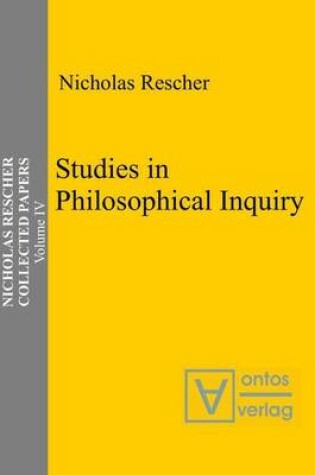 Cover of Studies in Philosophical Inquiry