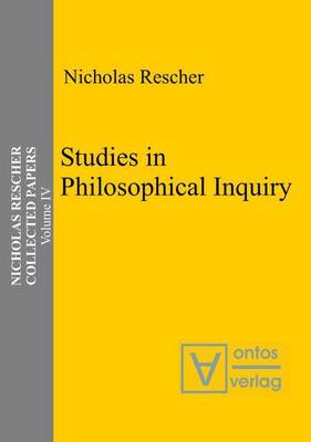 Book cover for Studies in Philosophical Inquiry