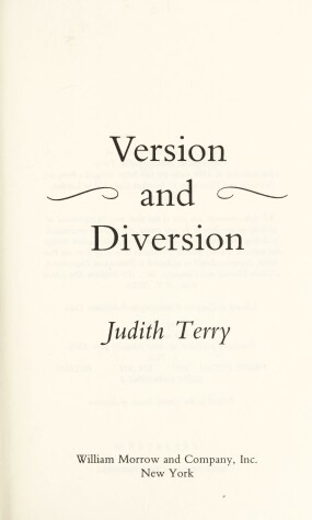 Book cover for Version and Diversion