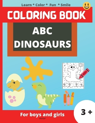 Book cover for ABC Dinosaurs