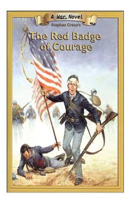 Book cover for The Red Badge of Courage (war novel)
