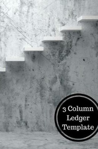 Cover of 3 Column Ledger Template