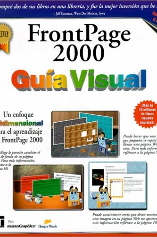 Cover of FrontPage 2000 Guia Visual