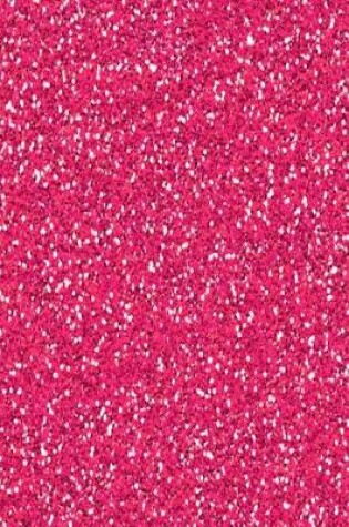 Cover of Journal Pink Glitter Faux Texture