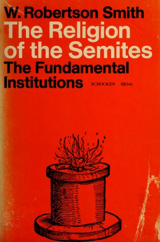 Cover of Religion of the Semites