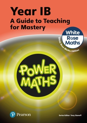 Book cover for Power Maths Teaching Guide 1B - White Rose Maths edition